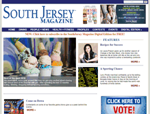 Tablet Screenshot of magazine.southjersey.com